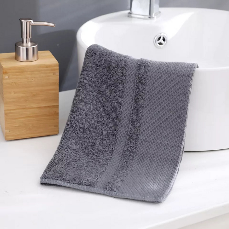 Cotton Bath Towels - Set of 6